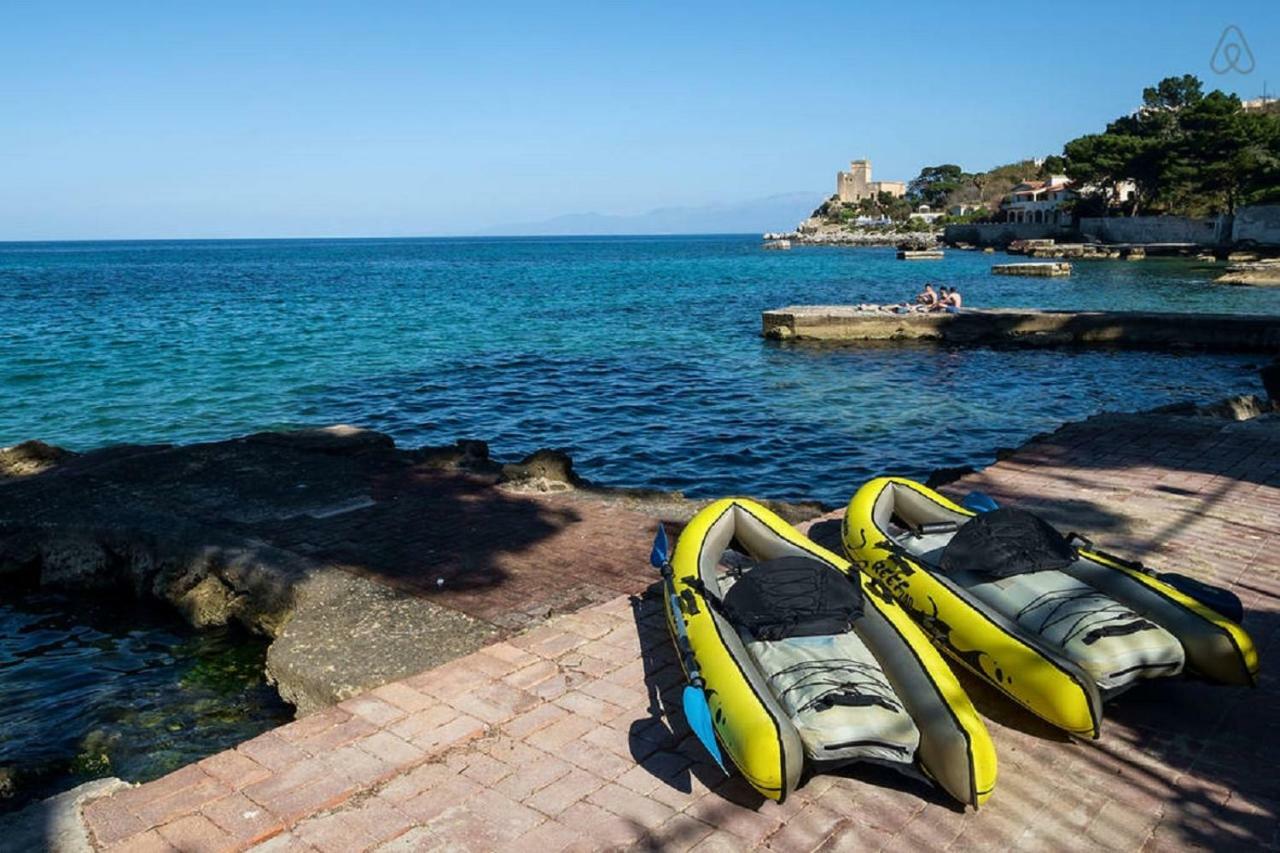 Villa Agave - Seafront - Pool Kids - Bbq Санта-Флавия Экстерьер фото